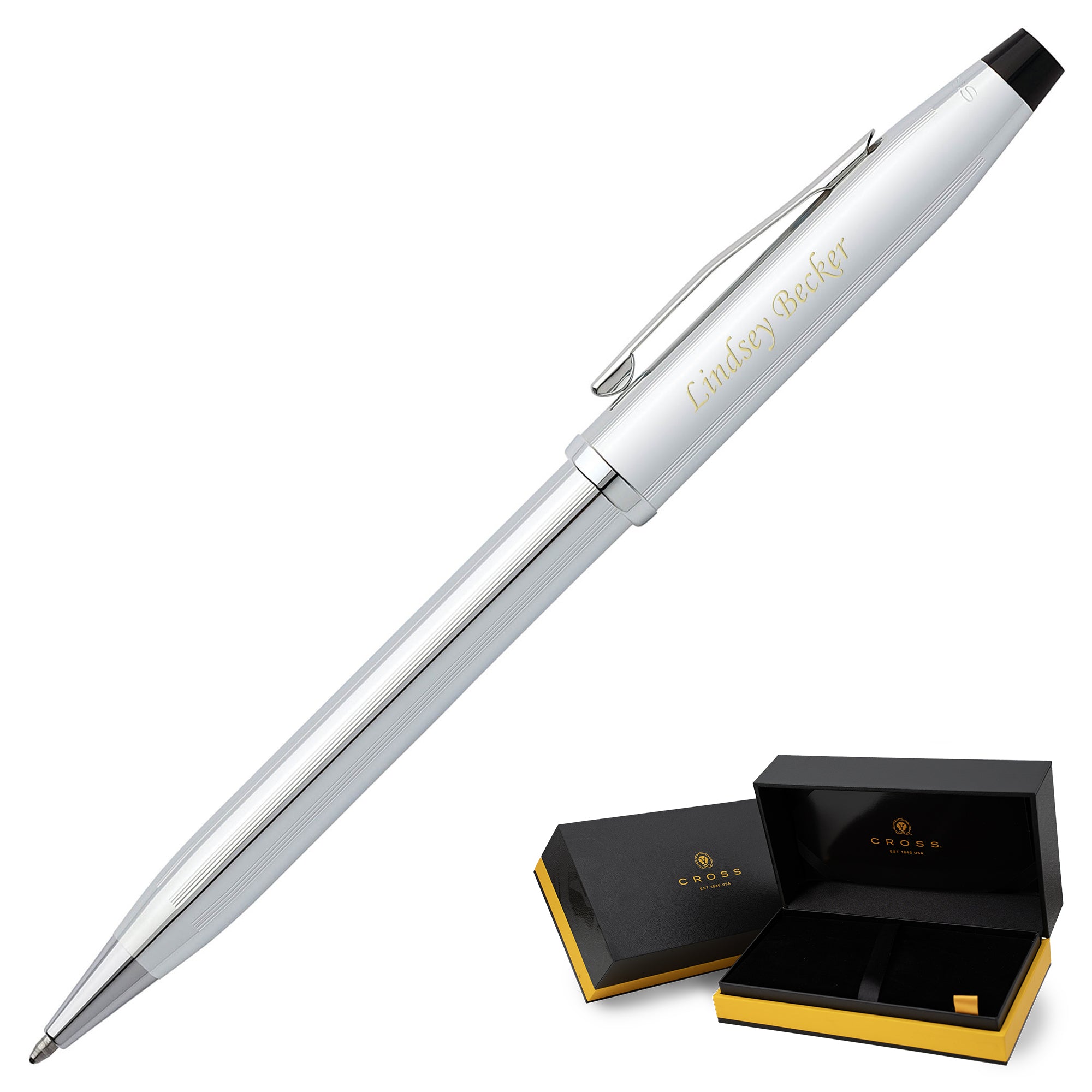 Cross Century II Lustrous Chrome Ballpoint Pen